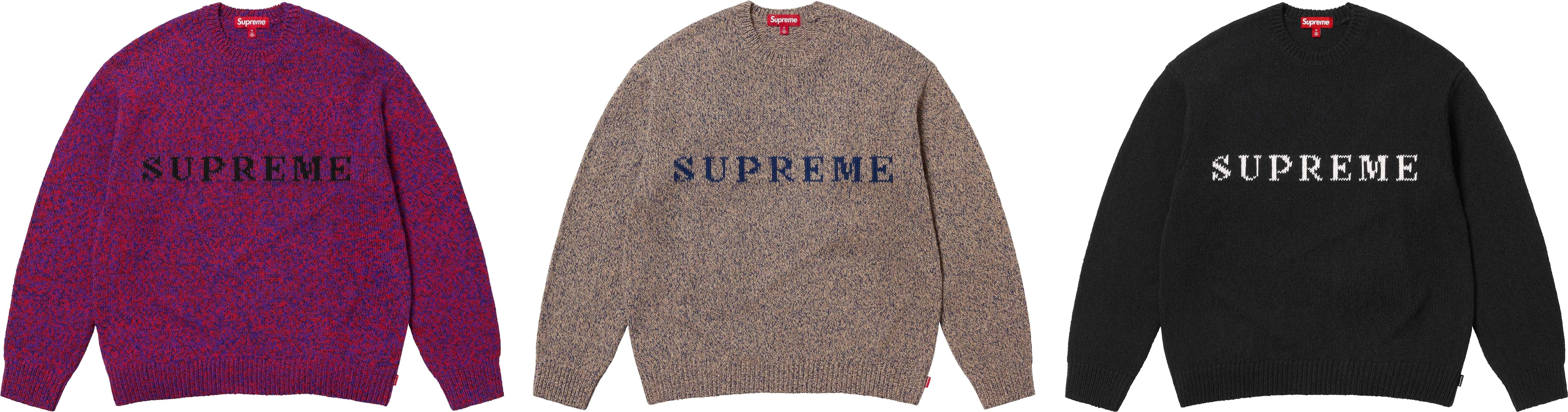 Contrast Logo Sweater